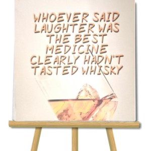 Whoever said laughter