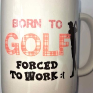 Born to golf forced to work