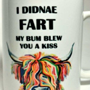 I didnae fart my bum blew you a kiss