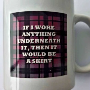 If I wore anything underneath it