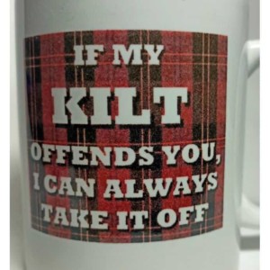 If my kilt offends