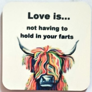 Love is not having to hold in your farts