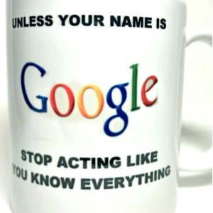 Unless your name is google