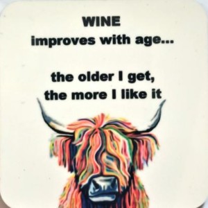 Wine improves with age